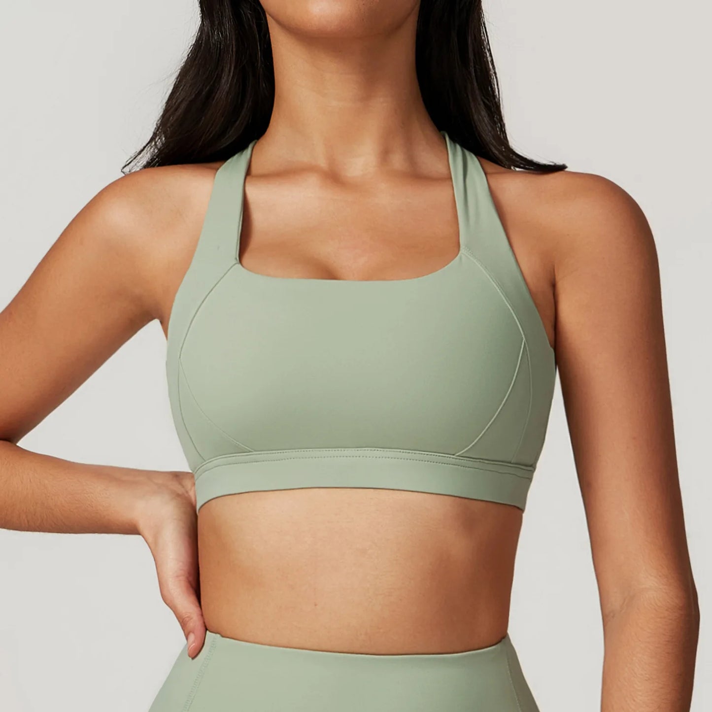 YIYI Breathable High Stretchy Workout Sets Cropped Jacket Sets 3pcs Gym