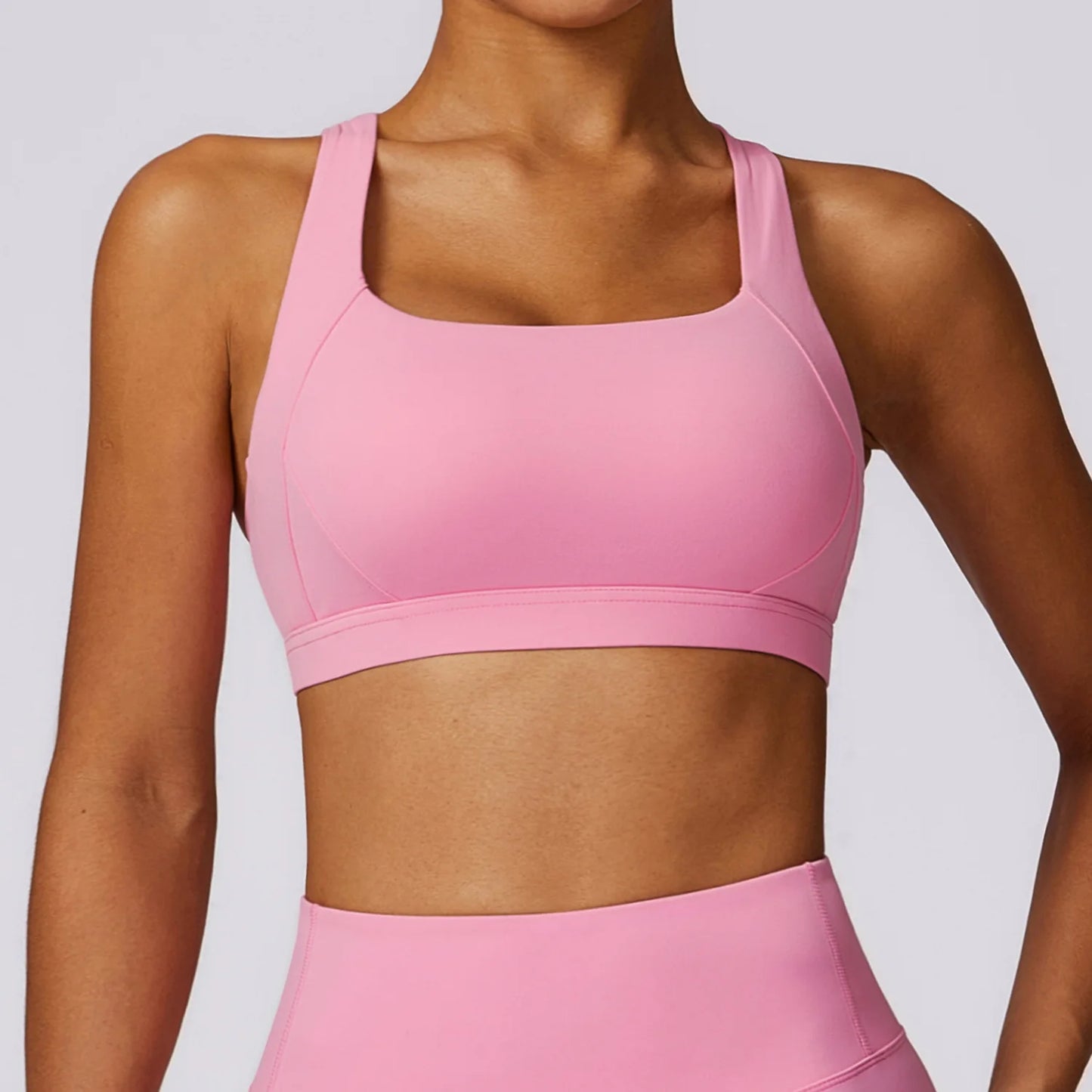 YIYI Breathable High Stretchy Workout Sets Cropped Jacket Sets 3pcs Gym